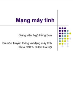 Mạng Máy Tính Của Ngô Hồng Sơn