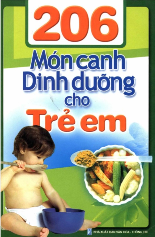 206 Món canh dinh dưỡng cho trẻ