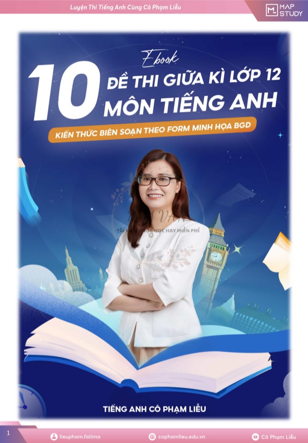 10 Đề Thi Giữa Kì Lớp 12 Môn Tiếng Anh