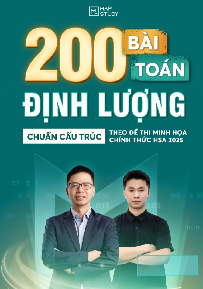 200 Bài Toán Định Lượng Cấu Trúc Mới 2025