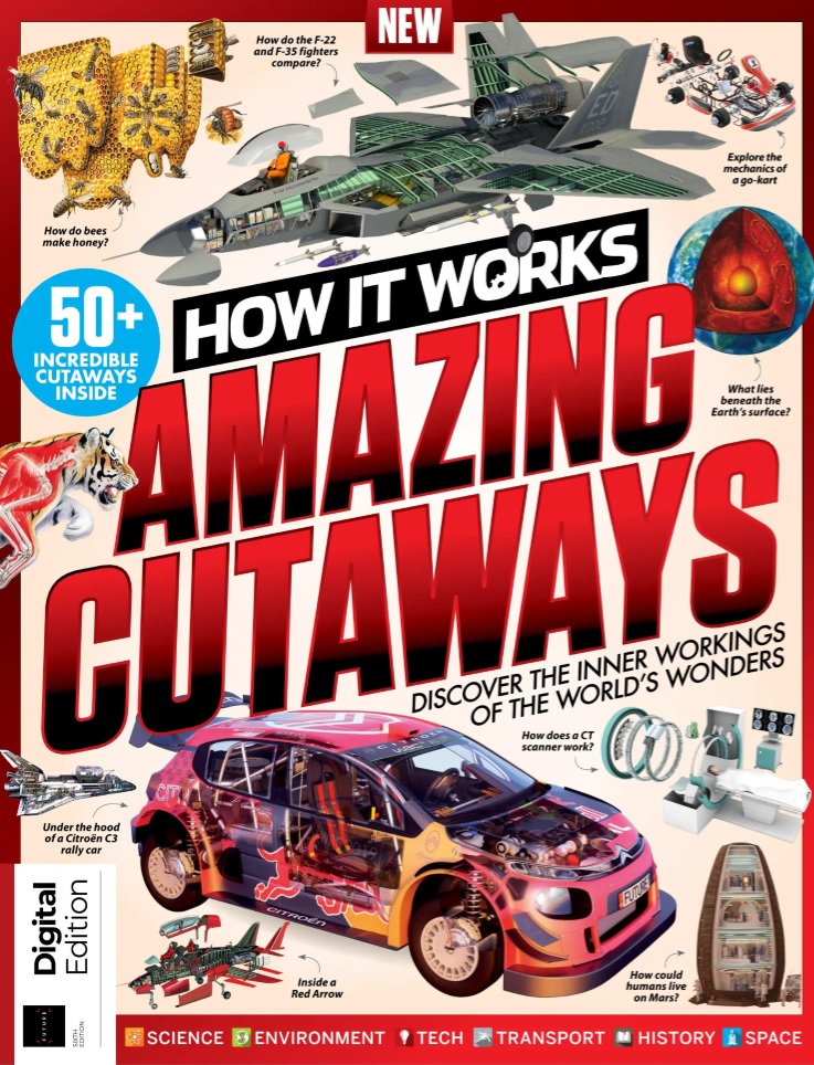 How It Works Amazing Cutaways 6th Edition 2024