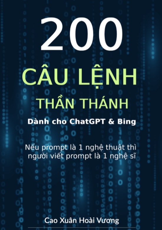 200 Câu Lệnh Thần Thánh Dành Cho ChatGPT Và Bing