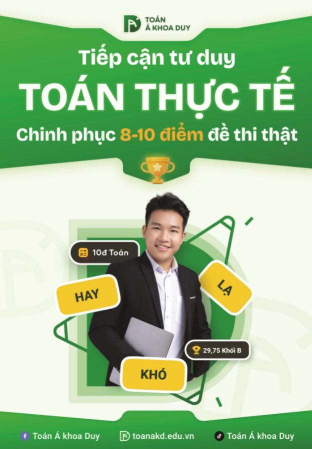 Sổ tay Tiếp cận tư duy Toán thực tế